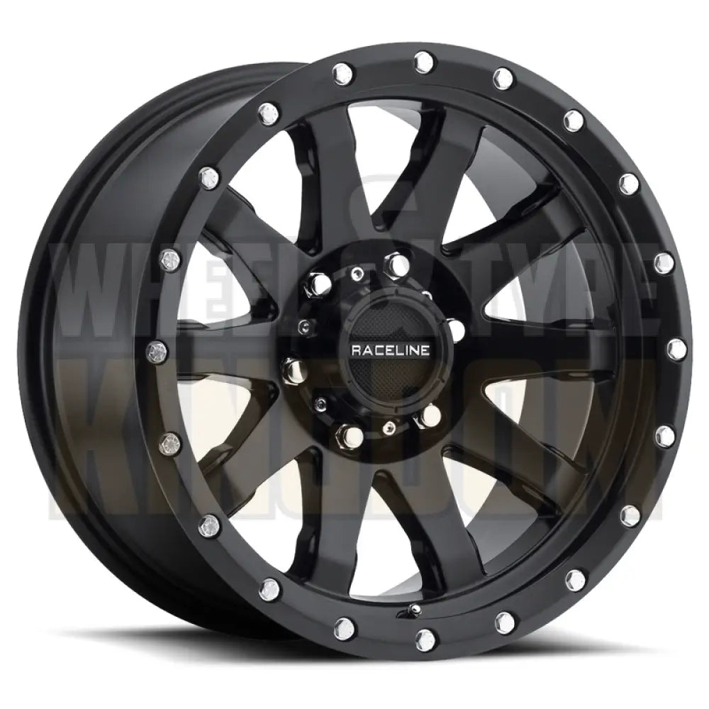 RACELINE ALLOY 20x9 +12 8x165.1 CLUTCH MATTE BLACK