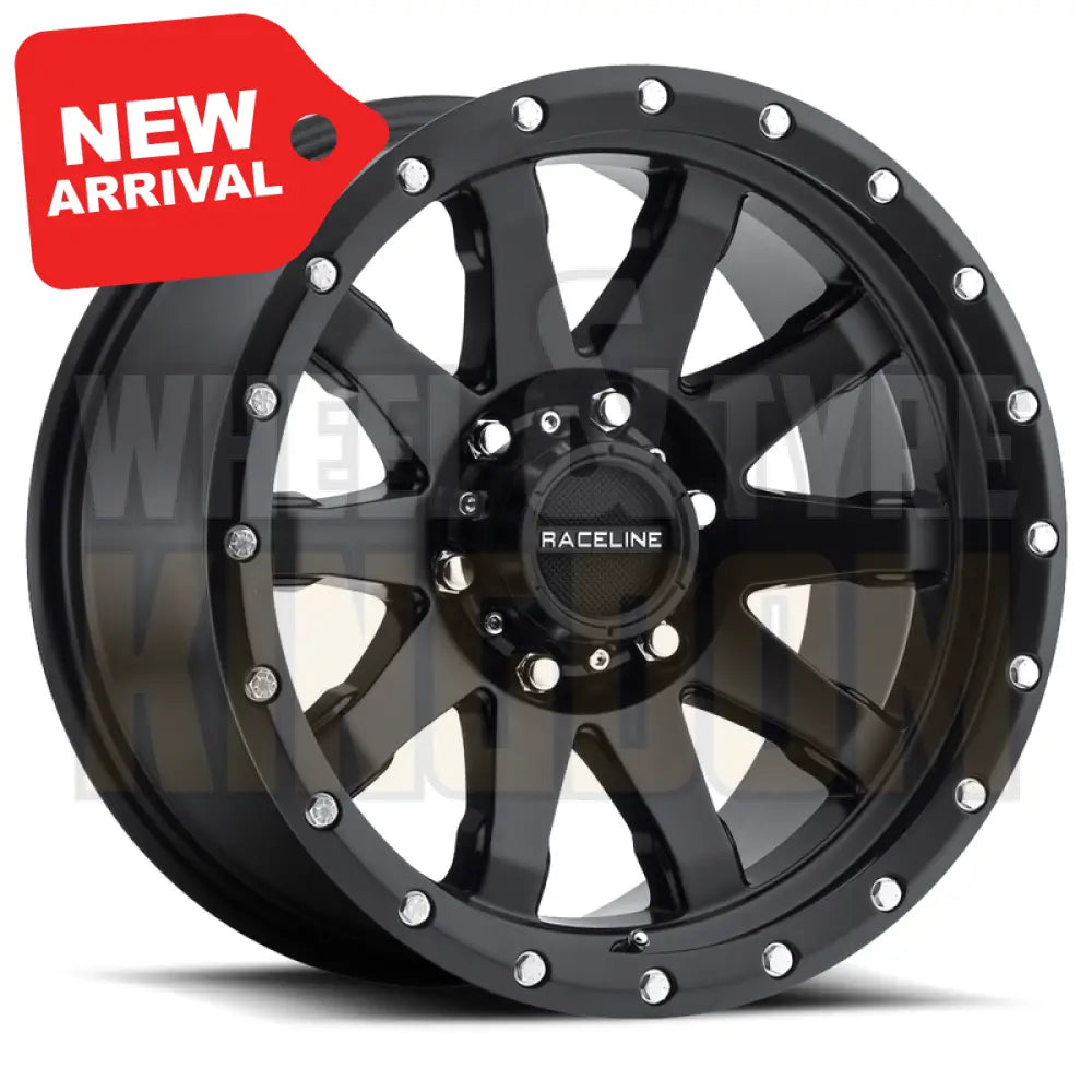 RACELINE ALLOY 20x9 +18 5x139.7 CLUTCH MATTE BLACK