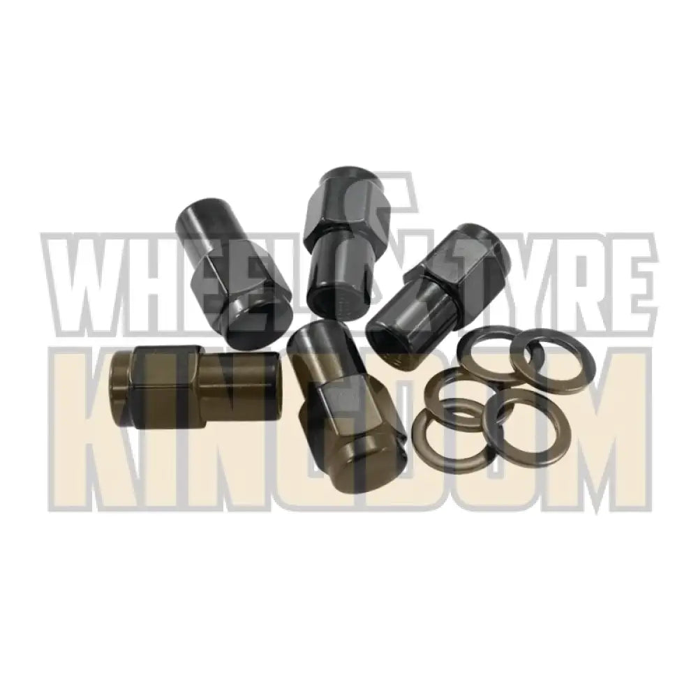 Shank Wheel Nuts - Closed 0.55’’ - Set of 10