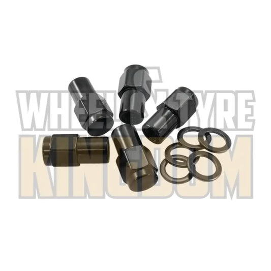 Shank Wheel Nuts - Closed 0.75’’ - Set of 10