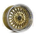 15X10 5-STUD SIMMONS V51 GOLD MIRROR LIP - Wheels