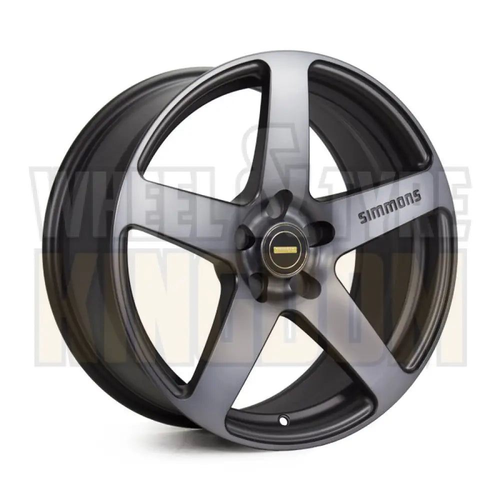 18X9 5-STUD SIMMONS FR-C BLACK TINT - Wheels