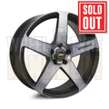 20X10.0 5x114.3 +43 SIMMONS FR-C BLACK TINT - Wheels