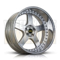 20X10.0 5X120 -63.6 SIMMONS FR-1 SILVER MIRROR LIP - Wheels