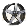 20X10 5-STUD SIMMONS FR-C BLACK TINT - Wheels