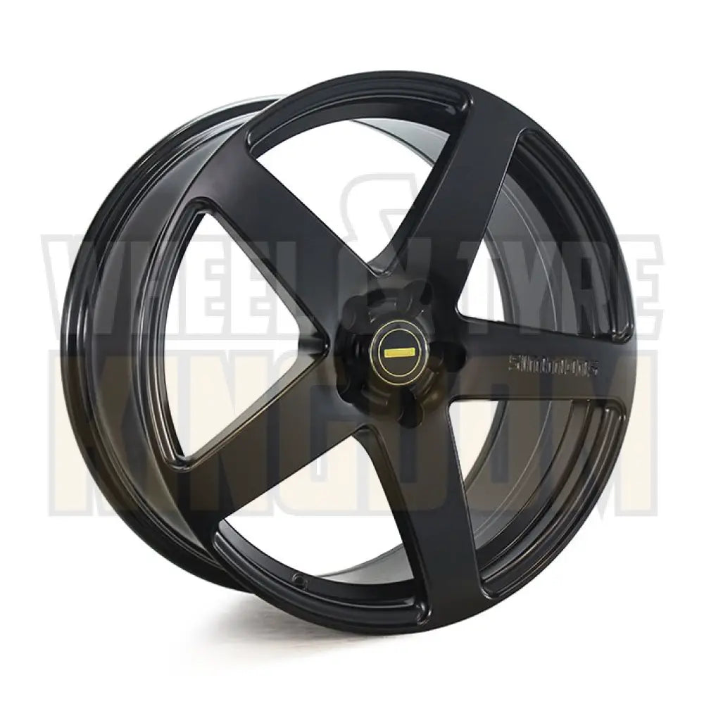 20X10 5-STUD SIMMONS FR-C SATIN BLACK - Wheels