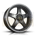 20X8.5 5x120 +43 SIMMONS FR-1 HYPER DARK MIRROR LIP - Wheels