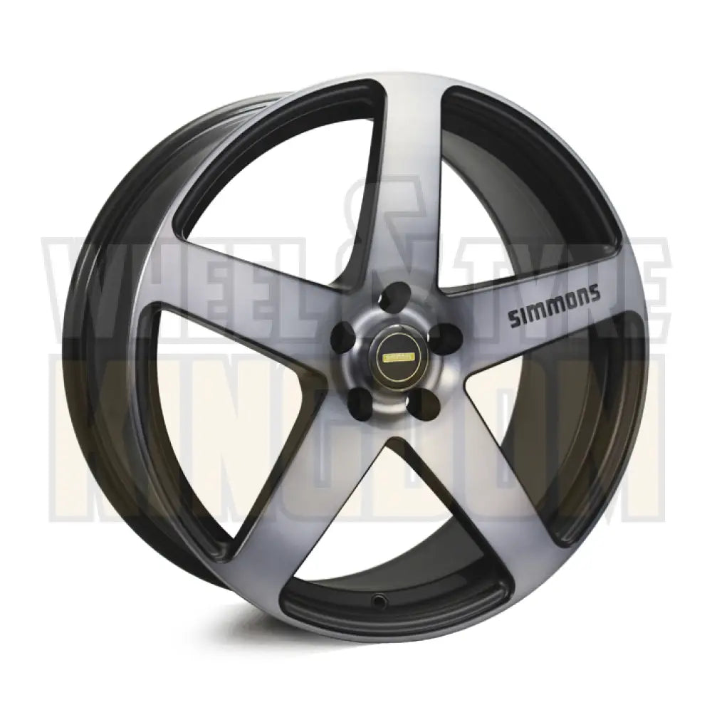 20X8.5 5-STUD SIMMONS FR-C BLACK TINT - Wheels