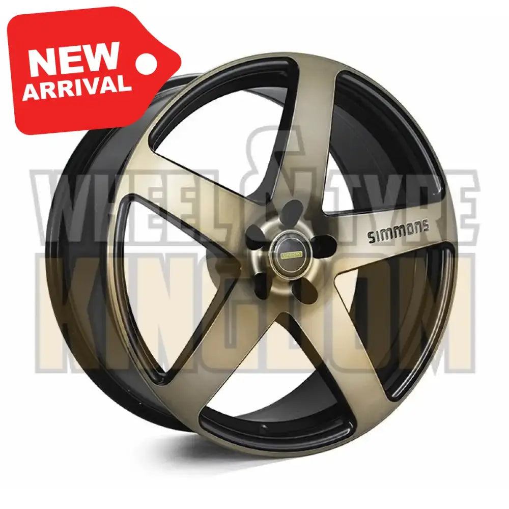 20X10 5-STUD SIMMONS FR-C COPPER TINT - Wheels