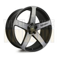 22X9.5 5-STUD SIMMONS FR-C BLACK TINT - Wheels