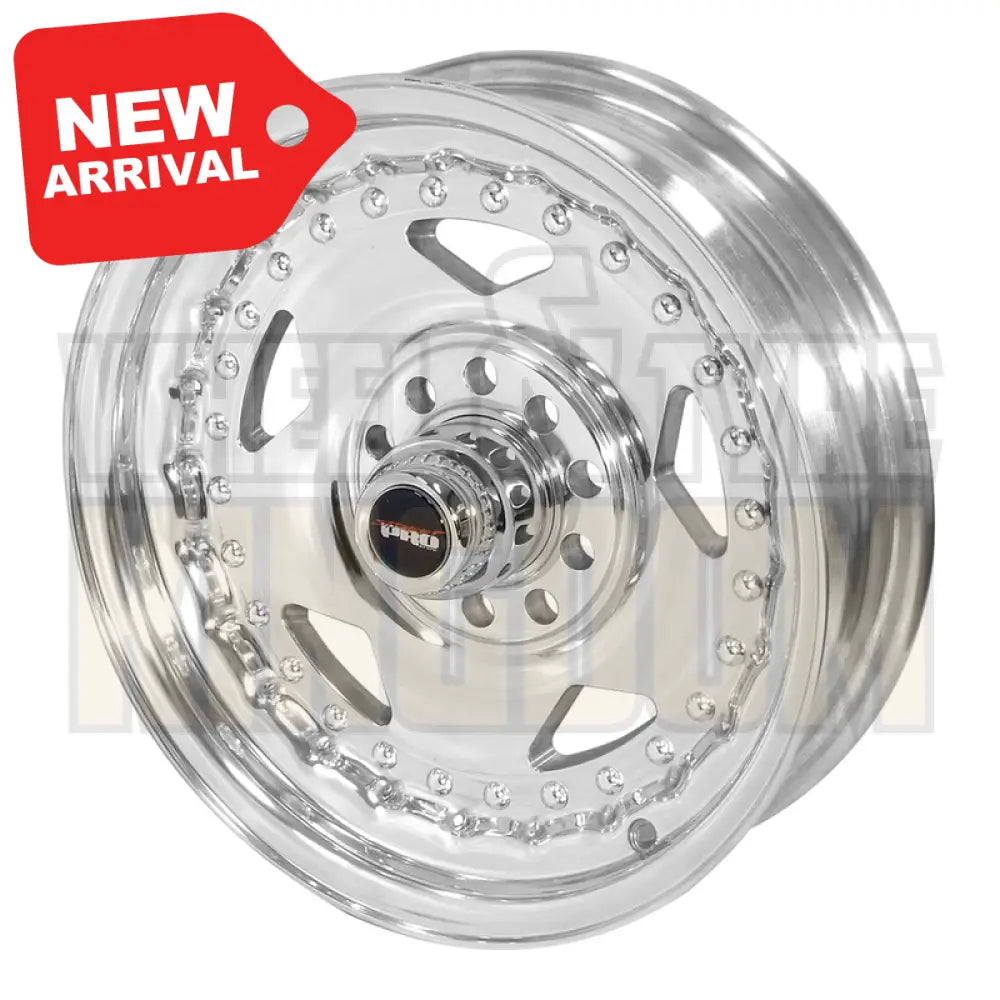 Street Pro Convo Pro Wheel Polished 15x4'' For Mazda 4 Stud 4x110mm/4x114.3 1.75'' Back Space