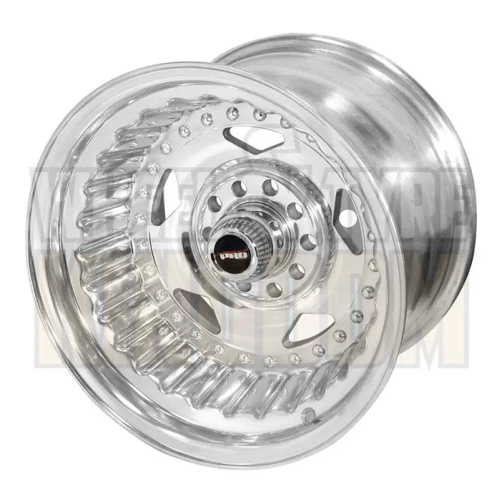 Street Pro Convo Pro Wheel Polished 15x7" For Mazda 4 Stud 4x110mm/4x114.3 (-12) 3.50" Back Space