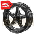 Street Pro ll Convo Pro Wheel Black 15x4'' For Holden For Chevrolet Bolt Circle 5 x 4.75'' (-13) 2.0'' Back Space