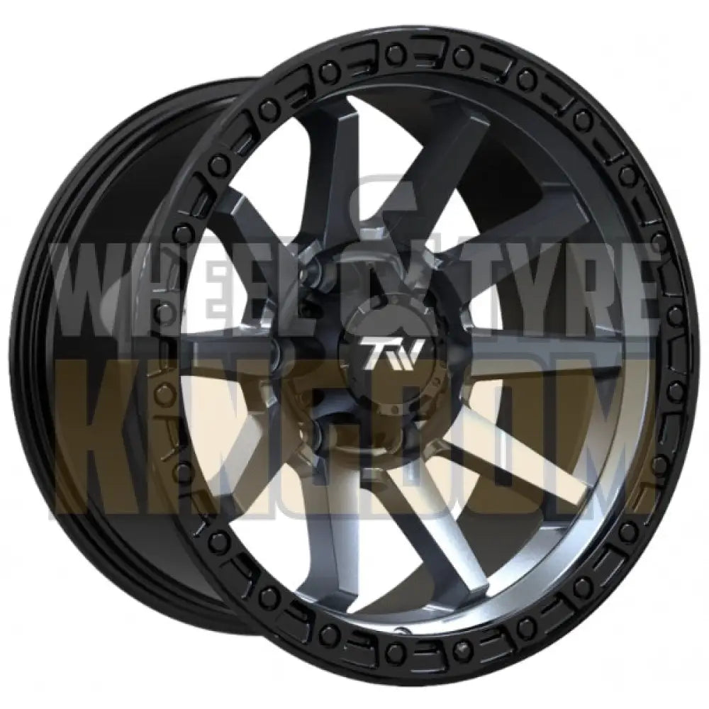 T21 SPEED - 17x9 SATIN BLACK GUNMETAL FACE