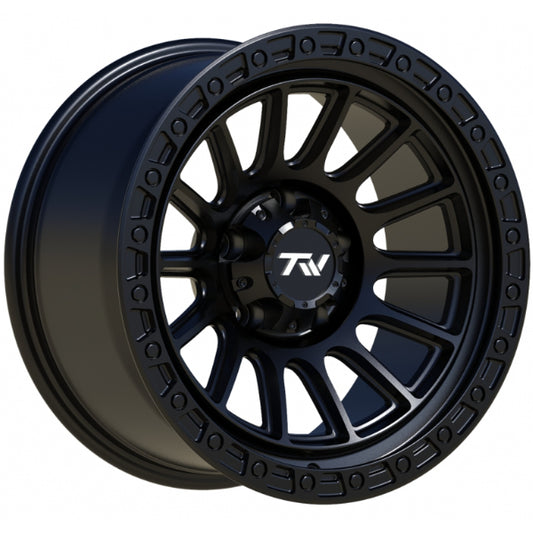 T22 ROTOR - 17x9 SATIN BLACK