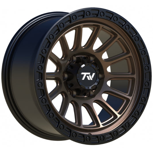 T22 ROTOR - 17x9 SATIN BLACK BRONZE FACE