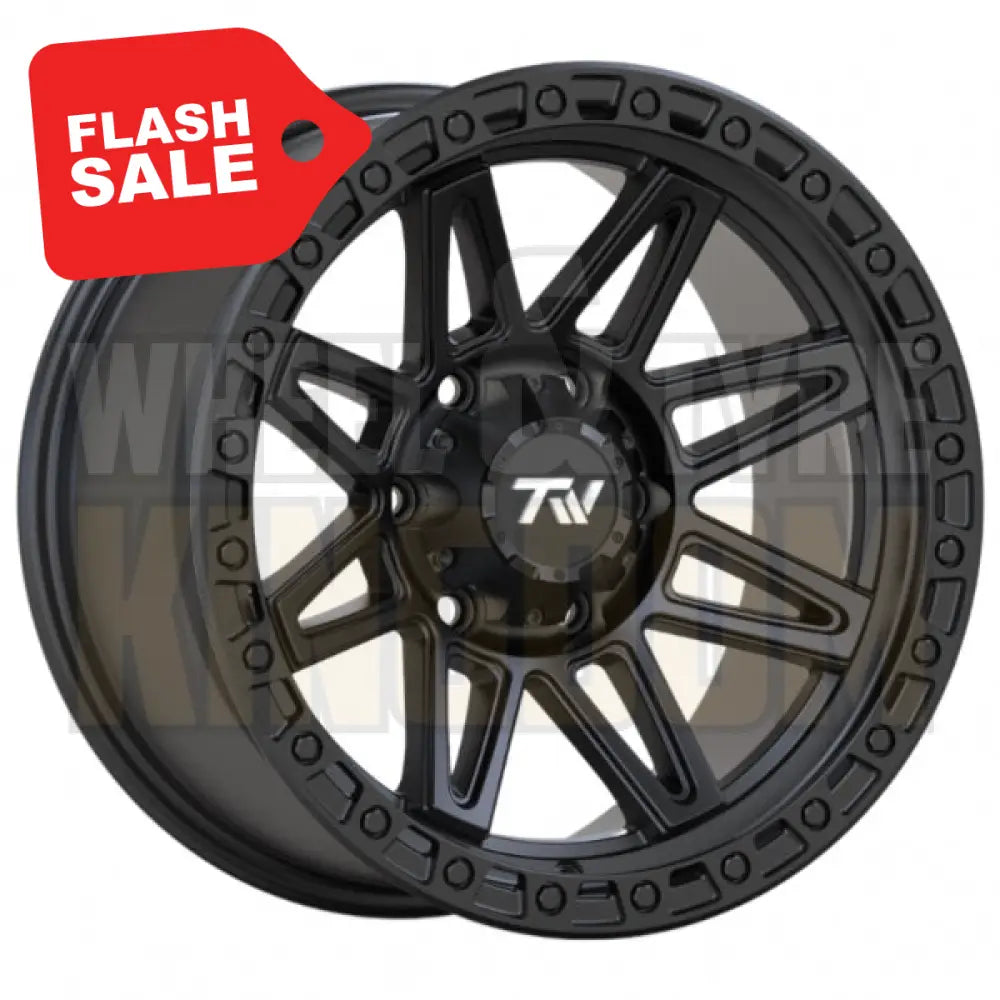 T23 VECTOR - 17x9 SATIN BLACK