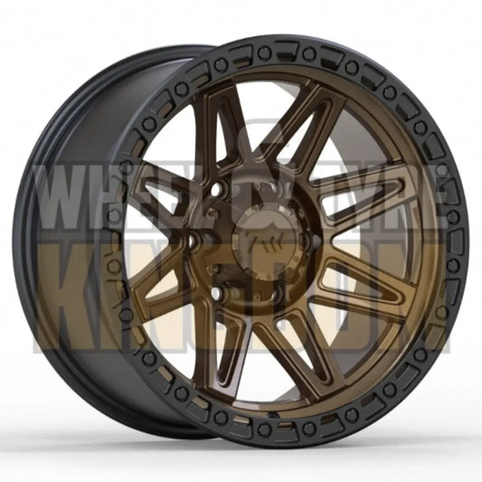 T23 VECTOR - 17x9 SATIN BLACK BRONZE FACE