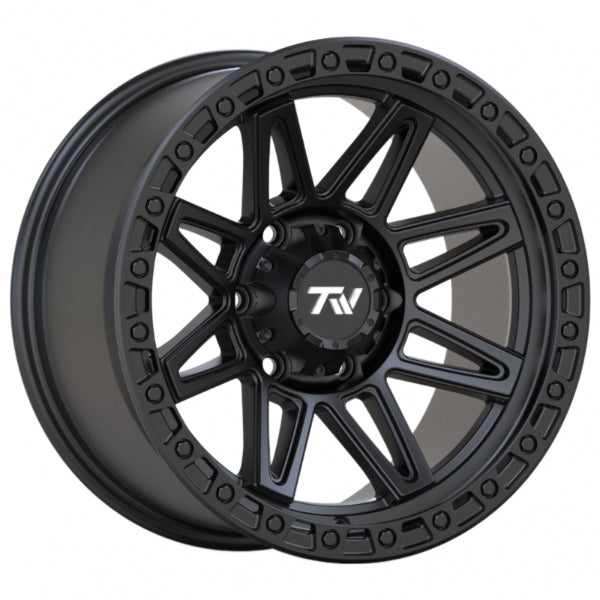 T23 VECTOR - 17x9 SATIN BLACK
