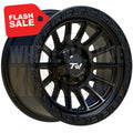 T22 ROTOR - 17x9 SATIN BLACK