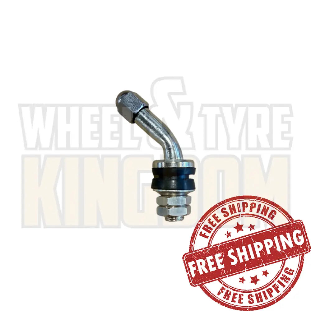 VS-8-45° - Stainless Finish - Clamp-In Valve Pack of 2