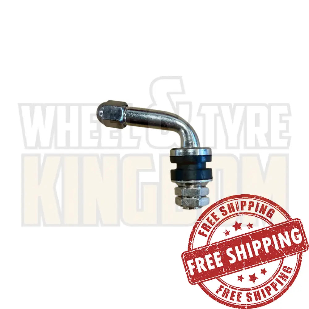 VS-8-90° - Stainless Finish - Clamp-In Valve Pack of 2