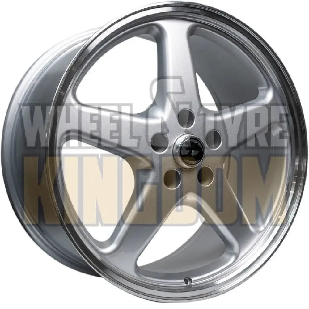 WALKY 20x8.5 - GLOSS SILVER MACHINED LIP