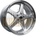 WALKY 20x9.5 - GLOSS SILVER MACHINED LIP