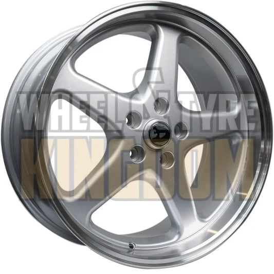 WALKY 20x9.5 - GLOSS SILVER MACHINED LIP