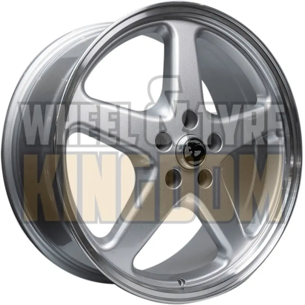 WALKY 22x9 - GLOSS SILVER MACHINED LIP