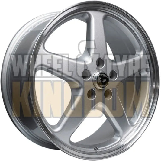 WALKY 22x9 - GLOSS SILVER MACHINED LIP