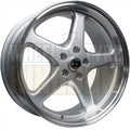 WALKY 20x9.5 - GLOSS SILVER MACHINED LIP