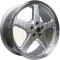 WALKY 22x9 - GLOSS SILVER MACHINED LIP