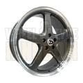 WALKY 22x9 - MX GREY MACHINED LIP