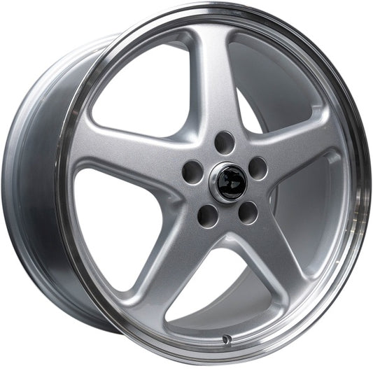 WALKY 20x8.5 - GLOSS SILVER MACHINED LIP