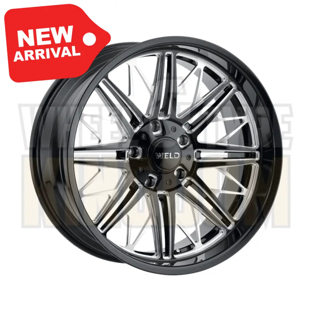Weld Off-Road Cascade 22x10 5x114.3 & 5x127 -18 Gloss Black Milled