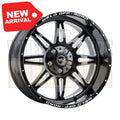 Weld Off-Road Cheyenne 22x10 5x114.3 & 5x127 -18 Gloss Black Milled