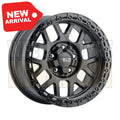 Weld Off-Road Cinch 17x9 5x114.3 & 5x127 0 Satin Black