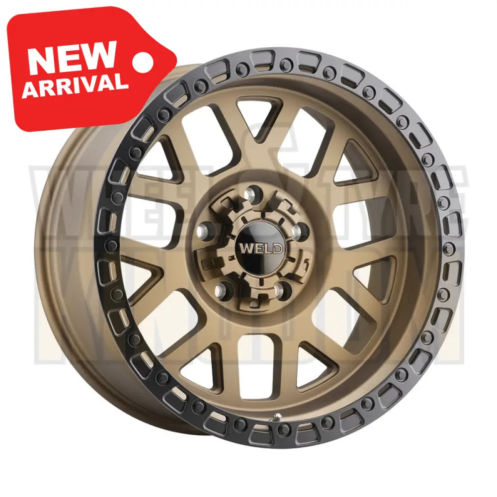 Weld Off-Road Cinch 17x9 5x114.3 & 5x127 -12 Satin Bronze