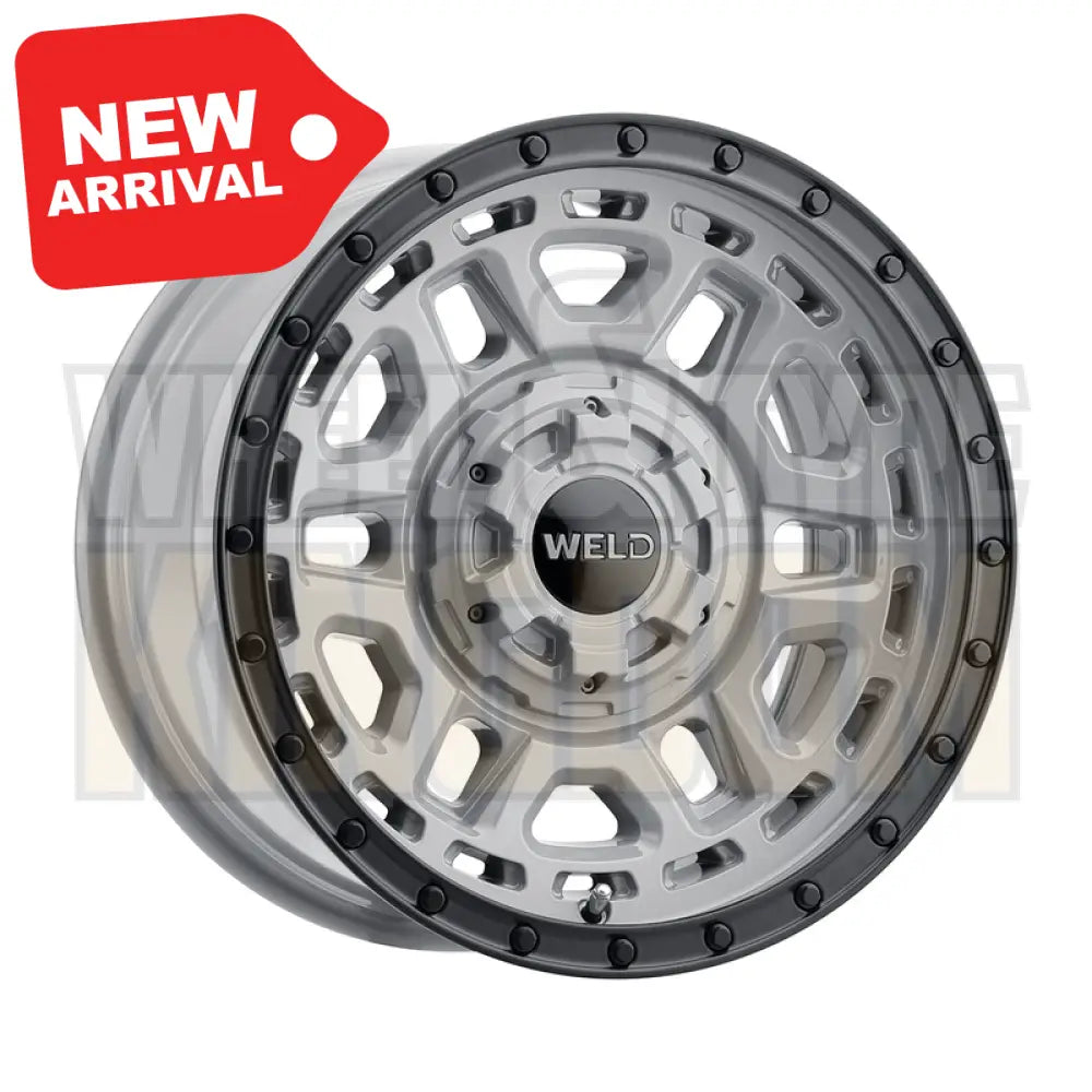 Weld Off-Road Crux 17x9 5x114.3 & 5x127 0 Gloss Armor Gray