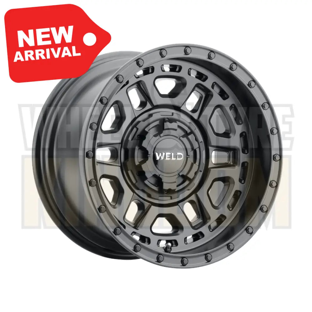 Weld Off-Road Crux 17x9 5x114.3 & 5x127 -35 Satin Black