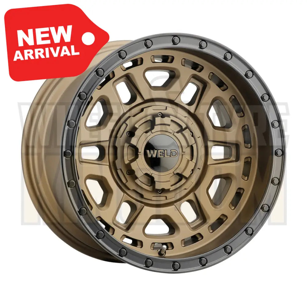 Weld Off-Road Crux 17x9 5x114.3 & 5x127 -35 Satin Bronze