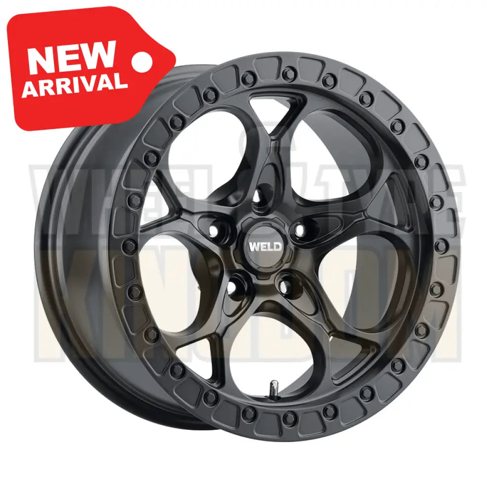 Weld Off-Road Ledge 20x10 5x120 +28 Satin Black