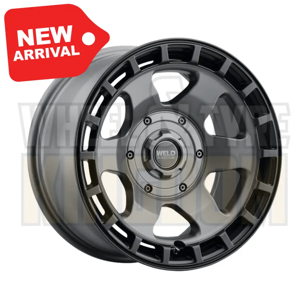 Weld Off-Road Ridge 17x9 5x114.3 & 5x127 -12 Satin Gunmetal