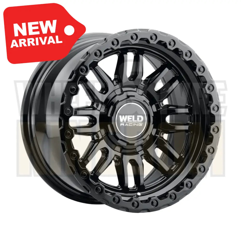 Weld Off-Road Swift 17x9 5x114.3 & 5x127 -12 Gloss Black