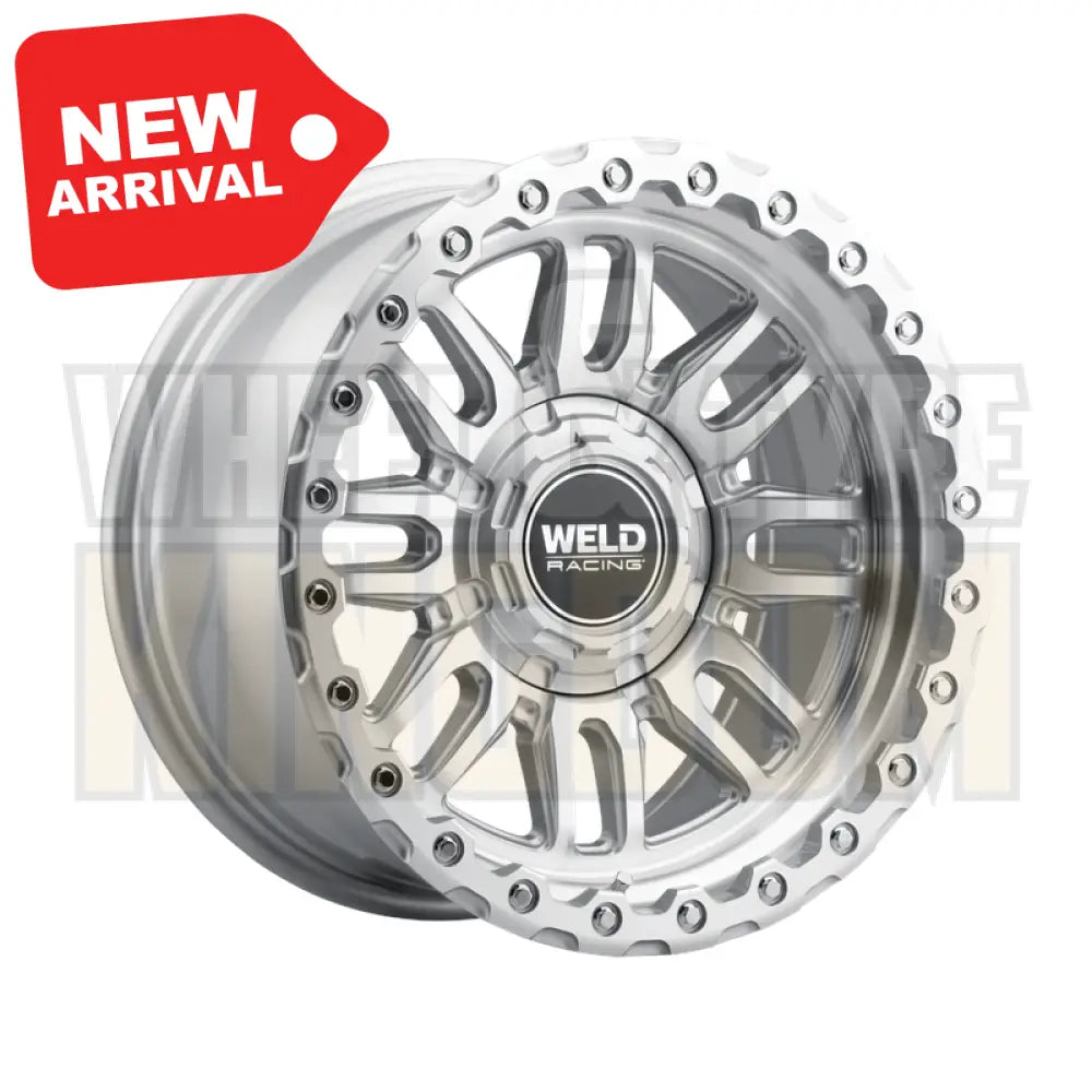 Weld Off-Road Swift 17x9 5x114.3 & 5x127 -12 Gloss Silver Machined