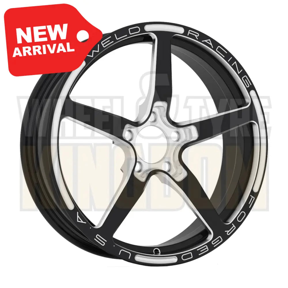Weld Racing Alumastar Frontrunner 18x6 5x120.65 -20 Gloss Black Milled