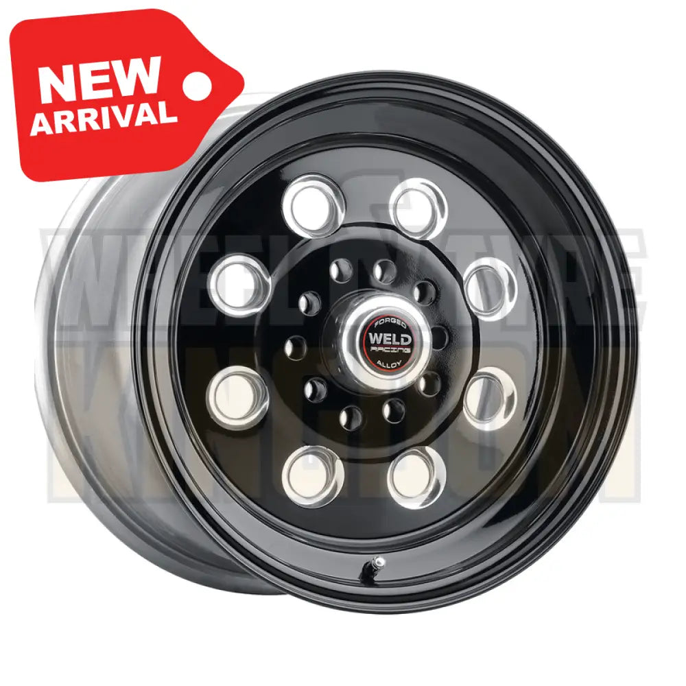 Weld Racing Black Draglite 15x6 5x114.3 & 5x120.65 0 Gloss Black