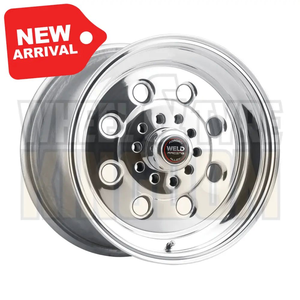 Weld Racing Draglite 15x6 5x114.3 & 5x120.65 -25 Polished