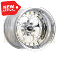 Weld Racing Magnum III 15x8 5x120 +25 Polished Center - Polished Shell